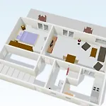 度假居 Karmen Auf Zwei Ebenen Mit Garten By Interhome 奥瑞比克