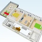 度假居 Karmen Auf Zwei Ebenen Mit Garten By Interhome