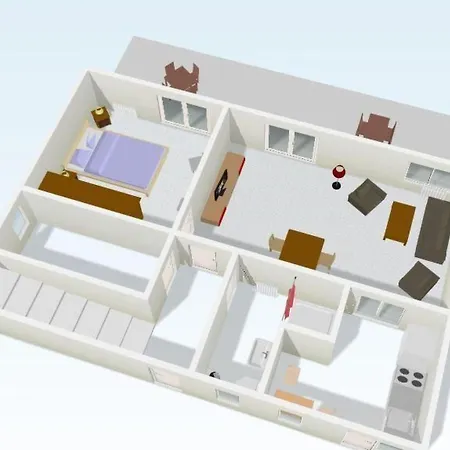 Tatil Evi Karmen Auf Zwei Ebenen Mit Garten By Interhome Orebić