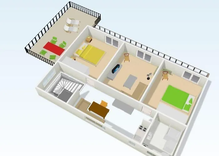 別荘 Karmen Auf Zwei Ebenen Mit Garten By Interhome